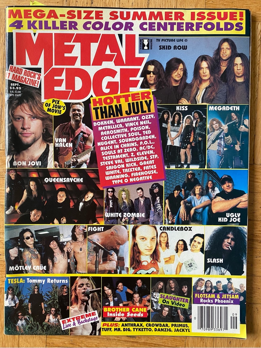 Metal Edge Magazine 1995